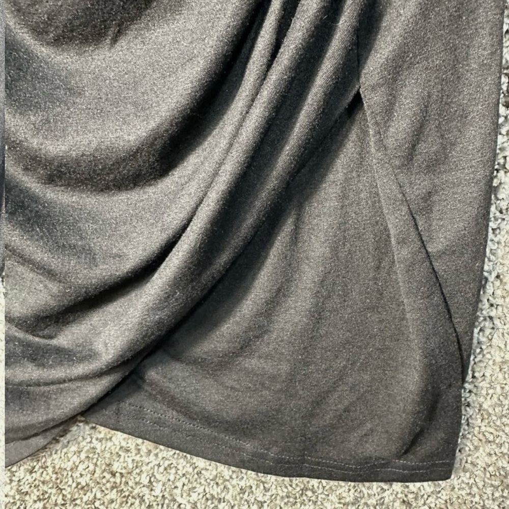 BTFBM Casual Ruched Bodycon Dress SZ Large NWT - Picture 9 of 12